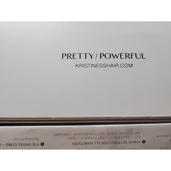 NEW! Kristin Ess Soft Wave Pivoting Wand Curling Iron - 1 1/4" New In Box - Picture 3 of 7